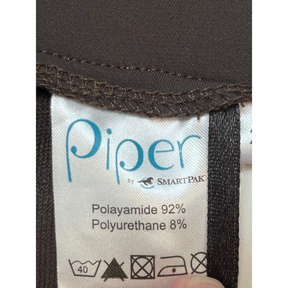 Piper Smartpak Women's Brown Full Seat Horse Riding Breeches - Size 24R - Picture 3 of 10